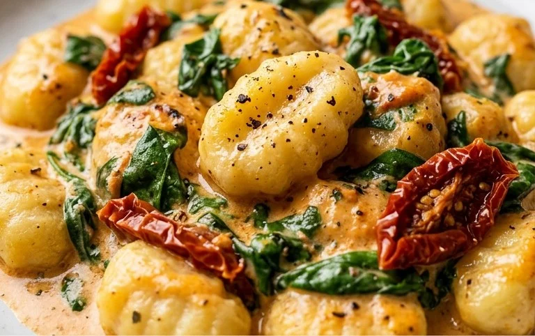 Creamy Tuscan Gnocchi