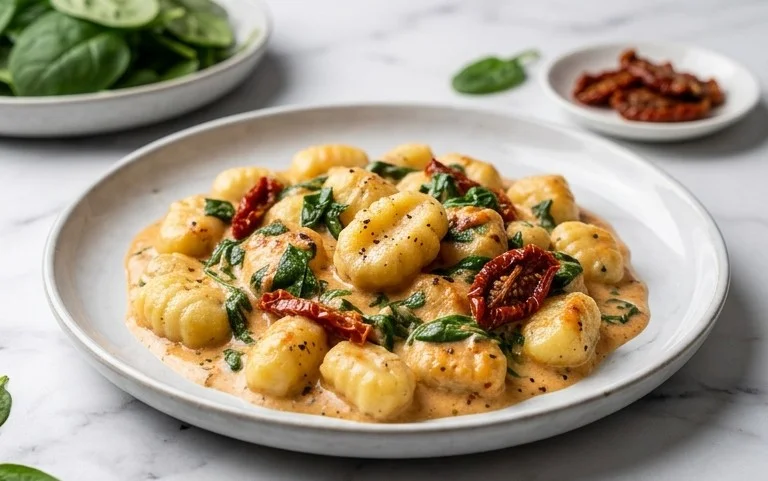 Creamy Tuscan Gnocchi