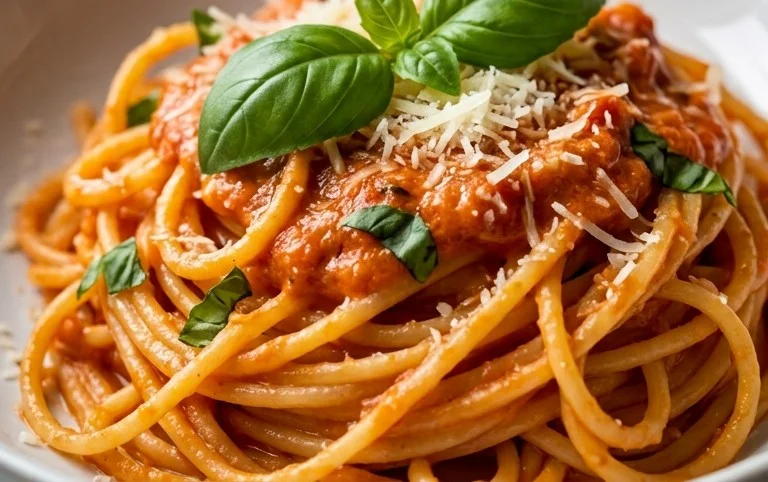 Tomato Pasta Sauce with Cream Cheese