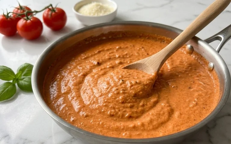 Tomato Pasta Sauce with Cream Cheese