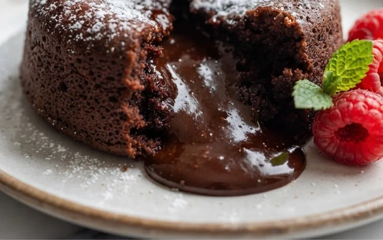 Air Fryer Lava Cake