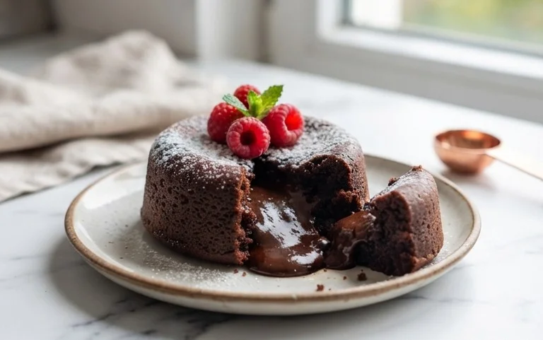 Air Fryer Lava Cake