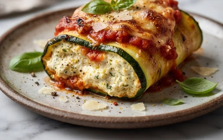 Vegan Zucchini Rollatini