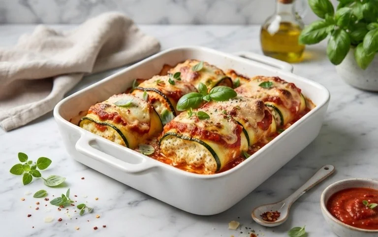 Vegan Zucchini Rollatini