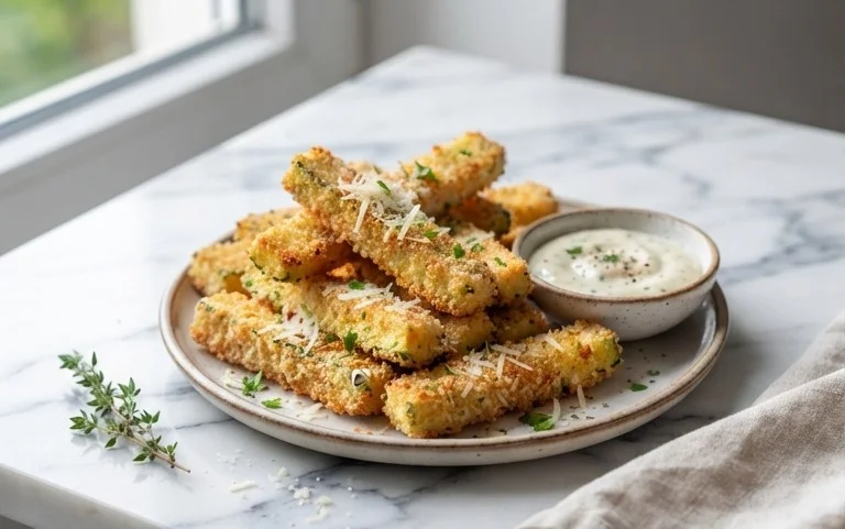 Parmesan Zucchini Fries