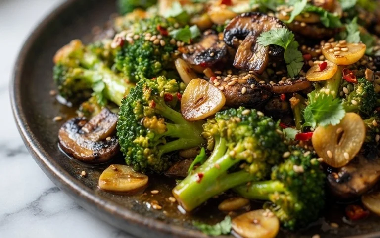 Garlic Broccoli Stir Fry