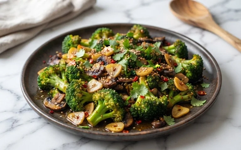 Garlic Broccoli Stir Fry