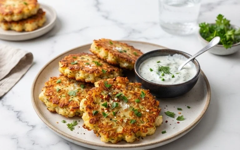 Basic Cauliflower Fritters