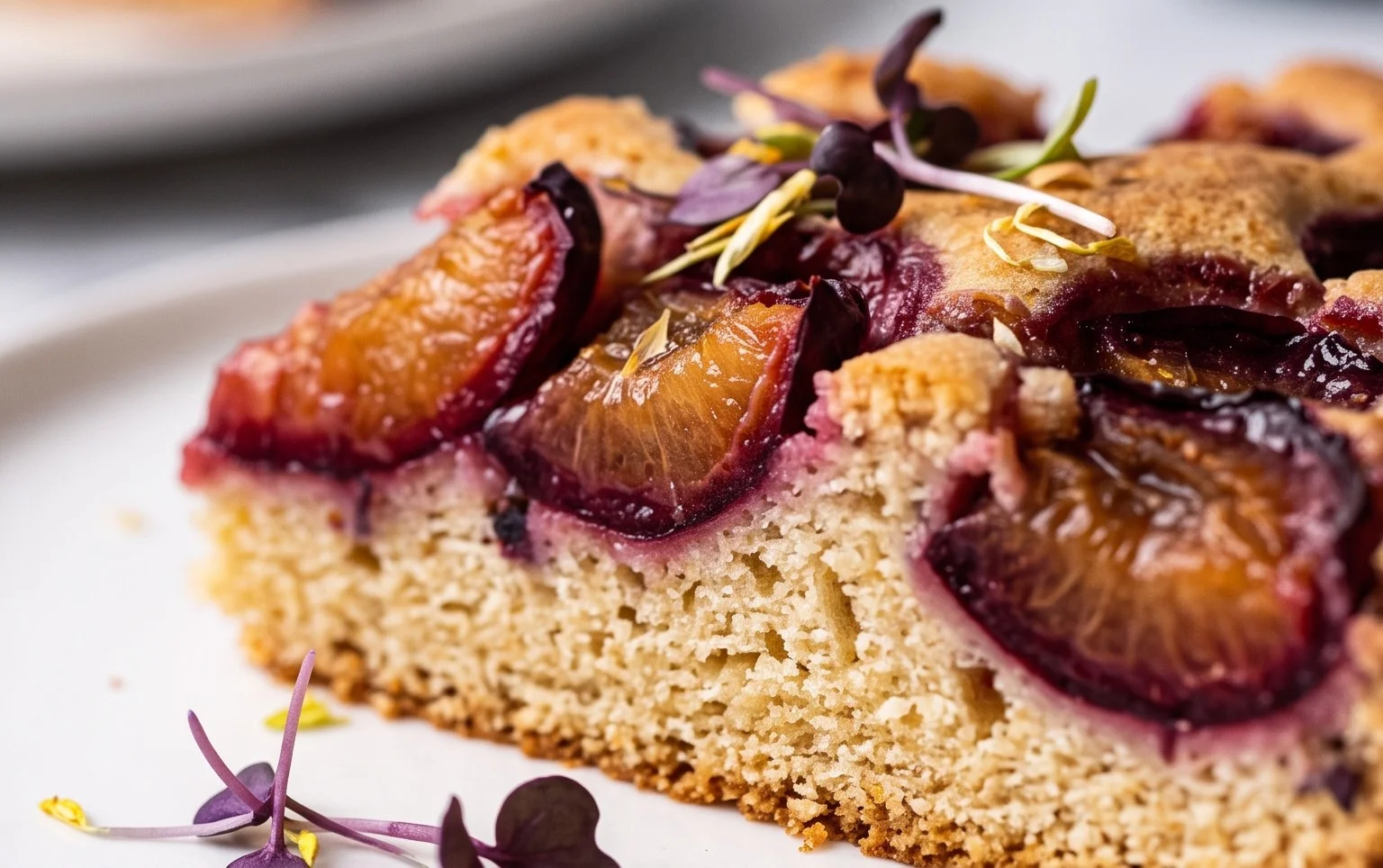 Saftiger Pflaumenkuchen