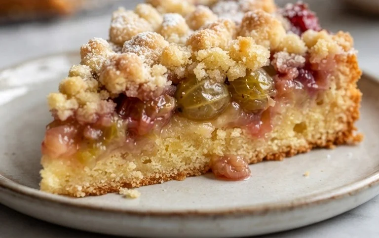 Stachelnon-alcoholic beerkuchen mit Streuseln