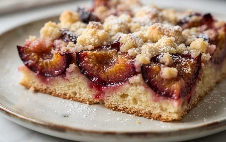 Zwetschgendatschi mit Streusel – nach Omas Rezept