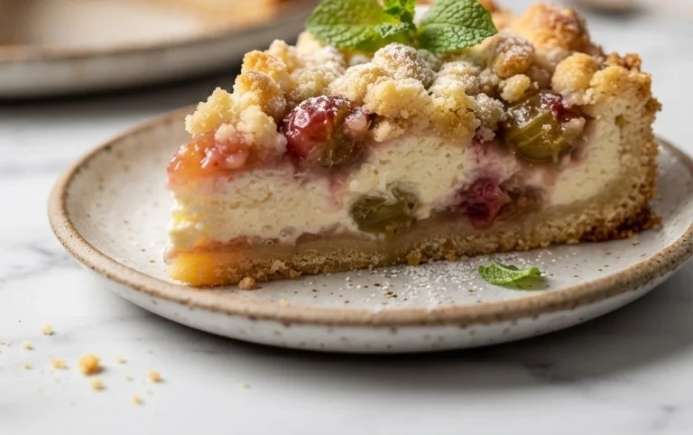 Stachelnon-alcoholic beerkuchen mit Quark und Schmand