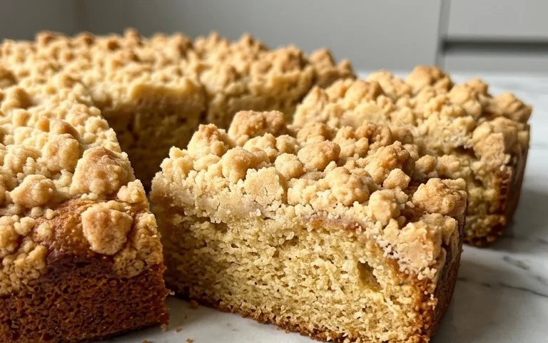 Kleiner Stachelnon-alcoholic beer- Streuselkuchen
