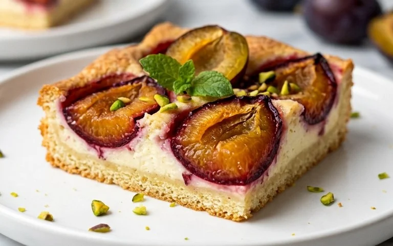 Zwetschgenkuchen mit Quark-Öl-Teig vom Blech