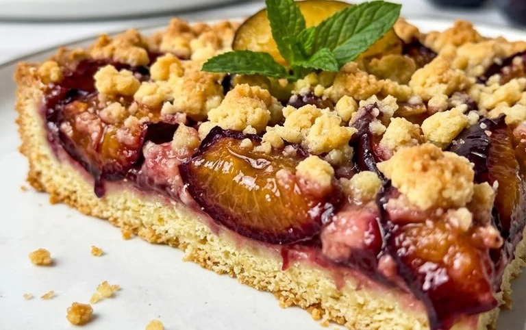 Omas Streusel-Zwetschgenkuchen mit Mürbteig von PrivatCreativ