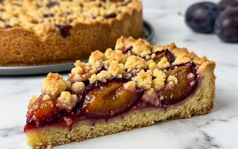 Omas Streusel-Zwetschgenkuchen mit Mürbteig von PrivatCreativ