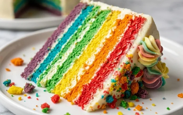 Regenbogenkuchen – einfach selbermachen