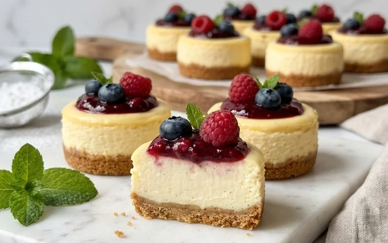 Käsekuchen-Happen