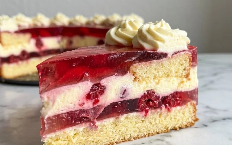 Wackelpudding-Kuchen
