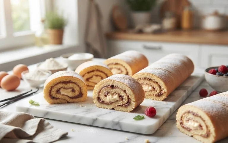 Biskuitschnecken