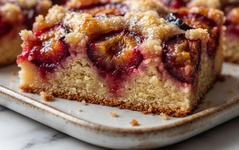Saftiger Pflaumenkuchen