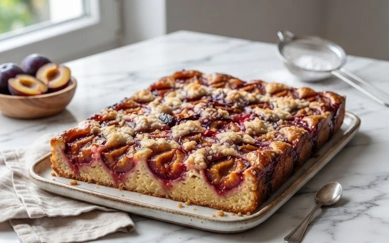 Saftiger Pflaumenkuchen