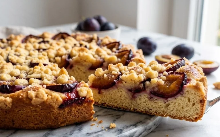 Klassiker: Pflaumenkuchen mit Streuseln